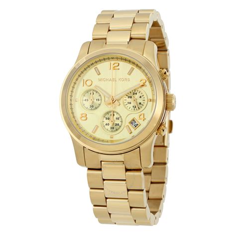 michael kors uhr gold 5055|Michael Kors Midsized Chronograph Gold.